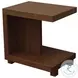 Laurel Canyon Oak Bourbon 18" Chairside Table