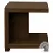Laurel Canyon Oak Bourbon 18" Chairside Table