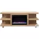 Laurel Canyon Natural 65" Fireplace TV Stand