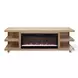 Laurel Canyon Natural 82" Fireplace TV Stand