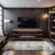 Laurel Canyon Oak Bourbon 82" Fireplace TV Stand