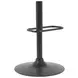Anibal Blue Upholstered Swivel Bar Stool