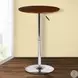 Bentley Walnut Wood Adjustable Height Pub Table