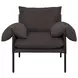 Bloom Brown Upholstered Accent Chair