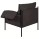 Bloom Brown Upholstered Accent Chair