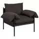 Bloom Brown Upholstered Accent Chair