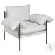 Bloom Soft Oat Performance Fabric Accent Chair