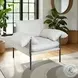 Bloom Soft Oat Performance Fabric Accent Chair