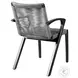 Brielle Grey Rope Outdoor Patio Dining Chair Set Of 2