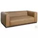 Brea Brown Performance Fabric 91" Sofa