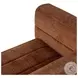 Brea Brown Performance Fabric 91" Sofa