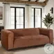 Brea Brown Performance Fabric 91" Sofa