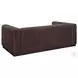 Brea Mocha Performance Fabric 91" Sofa