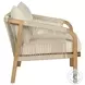 Cypress Ivory Outdoor Patio Chair