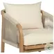 Cypress Ivory Outdoor Patio Chair