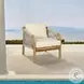 Cypress Ivory Outdoor Patio Chair