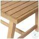 Cypress Blonde Outdoor Patio Dining Table