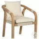 Cypress Ivory Outdoor Patio Dining Chair Set Of 2