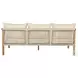 Cypress Ivory Outdoor 75" Patio Sofa