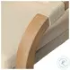 Cypress Ivory Outdoor 75" Patio Sofa