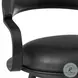 Gardenia Black Swivel Counter Height Stool