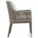 Grenada Beige Outdoor Dining Chair Set of 2