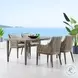 Grenada Beige Outdoor Dining Chair Set of 2