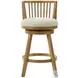 Harper Ivory Swivel Counter Height Stool