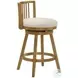 Harper Ivory Swivel Counter Height Stool