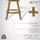 Harper Ivory Swivel Counter Height Stool