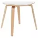 Jaguar Oak and White Upholstered Dining Chair