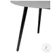 Kylie Black Eucalyptus Outdoor 36" Round Dining Room Set