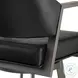 Marcie Vintage Black Swivel Bar Stool