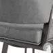 Marcie Vintage Gray Swivel Bar Stool