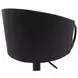 Montego Snow White Upholstered Swivel Bar Stool
