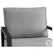 Cayman Dark Gray Outdoor Swivel Glider Chair