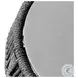 Opus Gray Indoor and Outdoor Garden Stool Round End Table