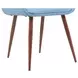 Panda Light Blue Upholstered Dining Chair