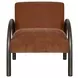 Rae Logan Brown Upholstered Accent Chair