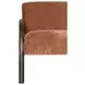 Rae Logan Brown Upholstered Accent Chair
