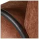 Rae Logan Brown Upholstered Accent Chair