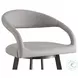 Ramona Gray Swivel Counter Height Stool