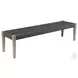 Rhett Light Eucalyptus and Charcoal Rope 71" Outdoor Dining Bench