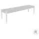 Rhett Light Eucalyptus and Charcoal Rope 71" Outdoor Dining Bench