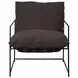 Rogan Brown Upholstered Accent Chair