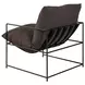Rogan Brown Upholstered Accent Chair
