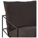 Rogan Brown Upholstered Accent Chair