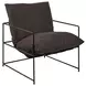 Rogan Brown Upholstered Accent Chair
