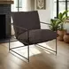 Rogan Brown Upholstered Accent Chair