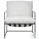 Rogan Soft Oat Performance Fabric Accent Chair